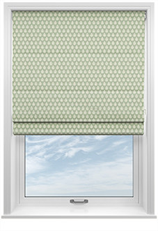 Emily Bond Jaipur, Sage - Roman Blind